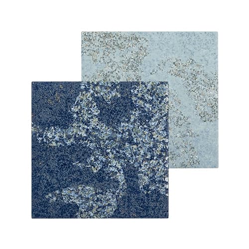 Atlantis porcelain pool tile samples