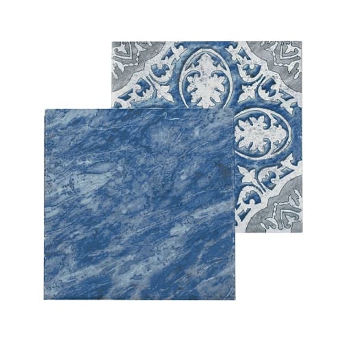 Marblestone porcelain pool tile samples