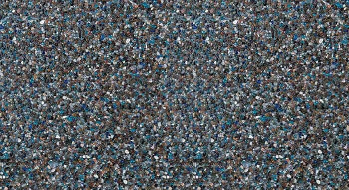StoneScapes Puerto Rico Blend Small: Midnight Blue Small pool finish sample