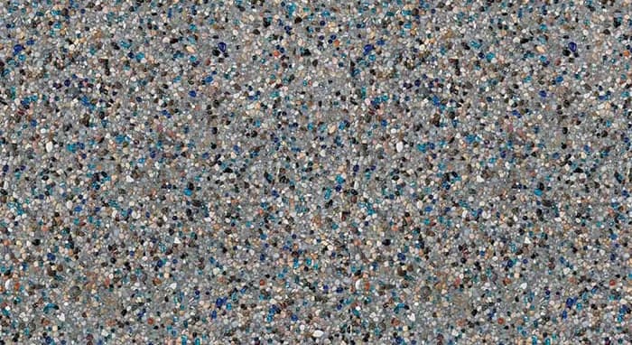 StoneScapes Puerto Rico Blend Small: Tahoe Blue Small pool finish sample