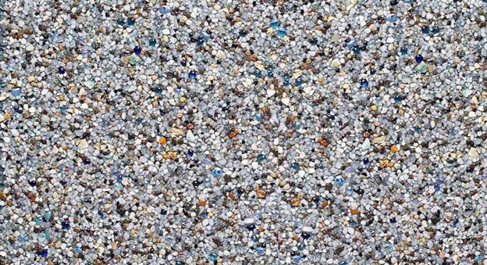 StoneScapes Puerto Rico Blend Large: Tropics Blue Large pool finish sample