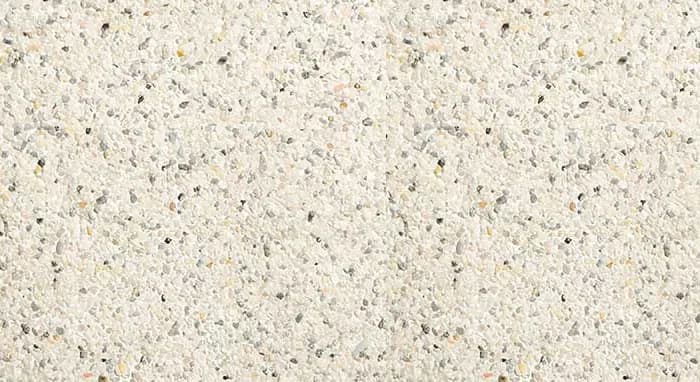 StoneScapes Mini Pebbles: White Mini pool finish sample